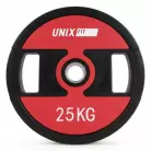 Диск уретановый c хватом UNIX Fit PRO 25 кг, 51 мм, 1 шт.