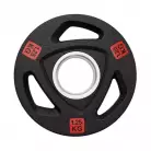 Диск 51 мм. NEO обрезиненный с 3-мя хватами 1,25 кг, VictoryFit VF-ST510125