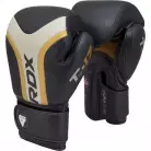 Перчатки RDX Aura Plus T-17 10oz черн/золот.
