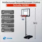 Баскетбольный стенд Scholle S0182