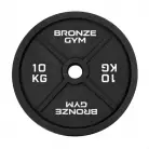 Диск олимпийский BRONZE GYM чугунный 10 кг