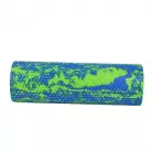 Ролик для йоги (сине-зеленый) 45 см MD Buddy MDF055