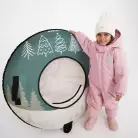 Тюбинг UNIX Kids Tree (100 cm) Green
