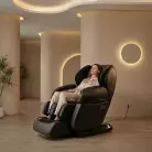 Массажное кресло Meridien Калифорния (Цвет: черный + Коричневый)
