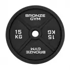 Диск олимпийский BRONZE GYM чугунный 15 кг