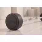 Штанга неразборная обрезиненная 40 кг. Прямой гриф. VictoryFit VF-DX4400