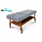 Массажный стол Relax Comfort серая кожа (№4)