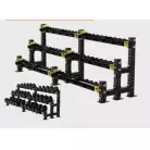 Стойка для гантелей на 15 пар OKPRO OK0045H-A5