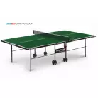 Стол теннисный Game Outdoor с сеткой Зелёный