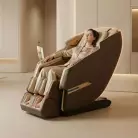 Массажное кресло Meridien Хоккайдо (Hokkaido) (коричневый + бежевый)