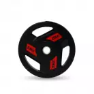 Диск обрезиненный c хватом UNIX Fit PRO 25 кг, 51 мм