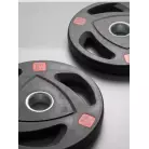 Диск 51 мм. NEO обрезиненный с 3-мя хватами 10 кг (2 штуки)   VictoryFit VF-ST51100-2