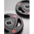 Диск 51 мм. NEO обрезиненный с 3-мя хватами  5 кг (2 штуки)   VictoryFit VF-ST51050-2