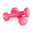 Гантель неразборная 0,5 кг. винил (2 штуки) VictoryFit VF-DV005-2