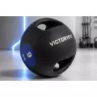 Медбол с хватом 9 кг VictoryFit VF-MBB090