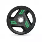 Диск обрезиненный c хватом UNIX Fit PRO 10 кг, 51 мм, 1 шт.