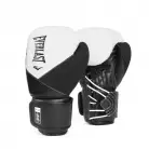 Перчатки тренировочные Protex PU 14oz бел/черн.