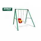 Качели SLP SYSTEMS 2 секции + сиденье с фиксацией желтое + сиденье лодочка белое