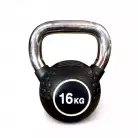 Гиря полиуретановая с хромированной ручкой Protrain KB2015-16