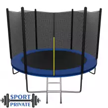 Батут - манеж, с защитной сеткой. Диаметр 4.88 м. BIG 16ft