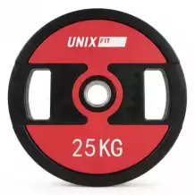 Диск уретановый c хватом UNIX Fit PRO 25 кг, 51 мм, 1 шт.