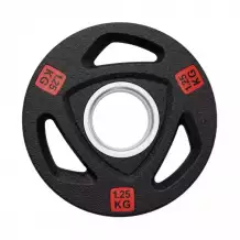 Диск 51 мм. NEO обрезиненный с 3-мя хватами 1,25 кг, VictoryFit VF-ST510125