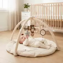 Развивающий коврик UNIX Kids Bear on the moon