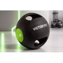Медбол с хватом 8 кг VictoryFit VF-MBB080