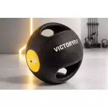 Медбол с хватом 3 кг VictoryFit VF-MBB030