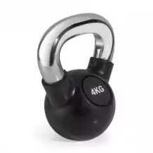 Гиря с резиновым покрытием 4 кг (модель: К-6) VictoryFit VF-KRU040