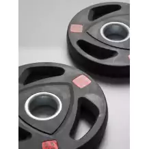 Диск 51 мм. NEO обрезиненный с 3-мя хватами  2,5 кг (2 штуки)   VictoryFit VF-ST51025-2