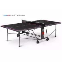 Стол теннисный Compact-2 LX Всепогодный Black