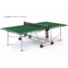 Стол теннисный Compact-2 LX  Всепогодный 6 Зеленый