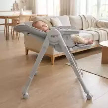 Стул для кормления UNIX Kids Torino светло-серый
