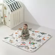 Коврик стеганный UNIX Kids Дино / Dino 130x130 см