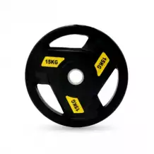 Диск обрезиненный c хватом UNIX Fit PRO 15 кг, 51 мм