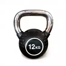 Гиря полиуретановая с хромированной ручкой Protrain KB2015-12