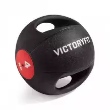Медбол с хватом 4 кг VictoryFit VF-MBB040