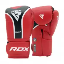 Перчатки RDX Aura Plus T-17 12oz красн/черн.
