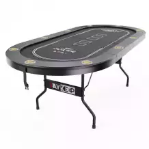 Игровой стол – покер DFC RAYKEEP 84", на 10 мест, складной