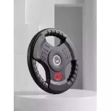 Диск 31 мм. обрезиненный с 3-мя хватами  5 кг (2 штуки)   VictoryFit VF-S250500-2