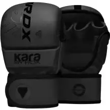 Перчатки тренировочные RDX Grappling Shooter F6 Plus L/XL черн.мат.
