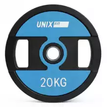 Диск уретановый c хватом UNIX Fit PRO 20 кг, 51 мм, 1 шт.