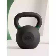 Гиря чугунная с цветным кольцом 36 кг (модель: К-3) VictoryFit VF-KCR360