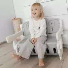 Стол-скамья трансформер UNIX Kids (3 in 1) Grey