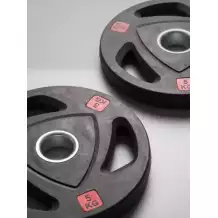 Диск 51 мм. NEO обрезиненный с 3-мя хватами  5 кг (2 штуки)   VictoryFit VF-ST51050-2