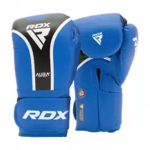 Перчатки RDX Aura Plus T-17 14oz син/черн.