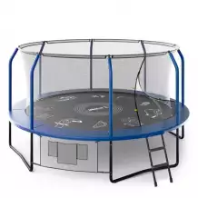 Батут UNIX Line SUPREME GAME 14 ft (blue)
