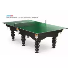 Игровое поле для настольного тенниса для бильярдного стола green
