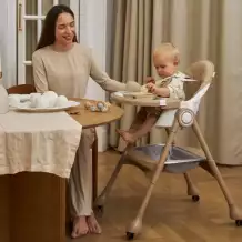 Стул для кормления UNIX Kids Classic Camel